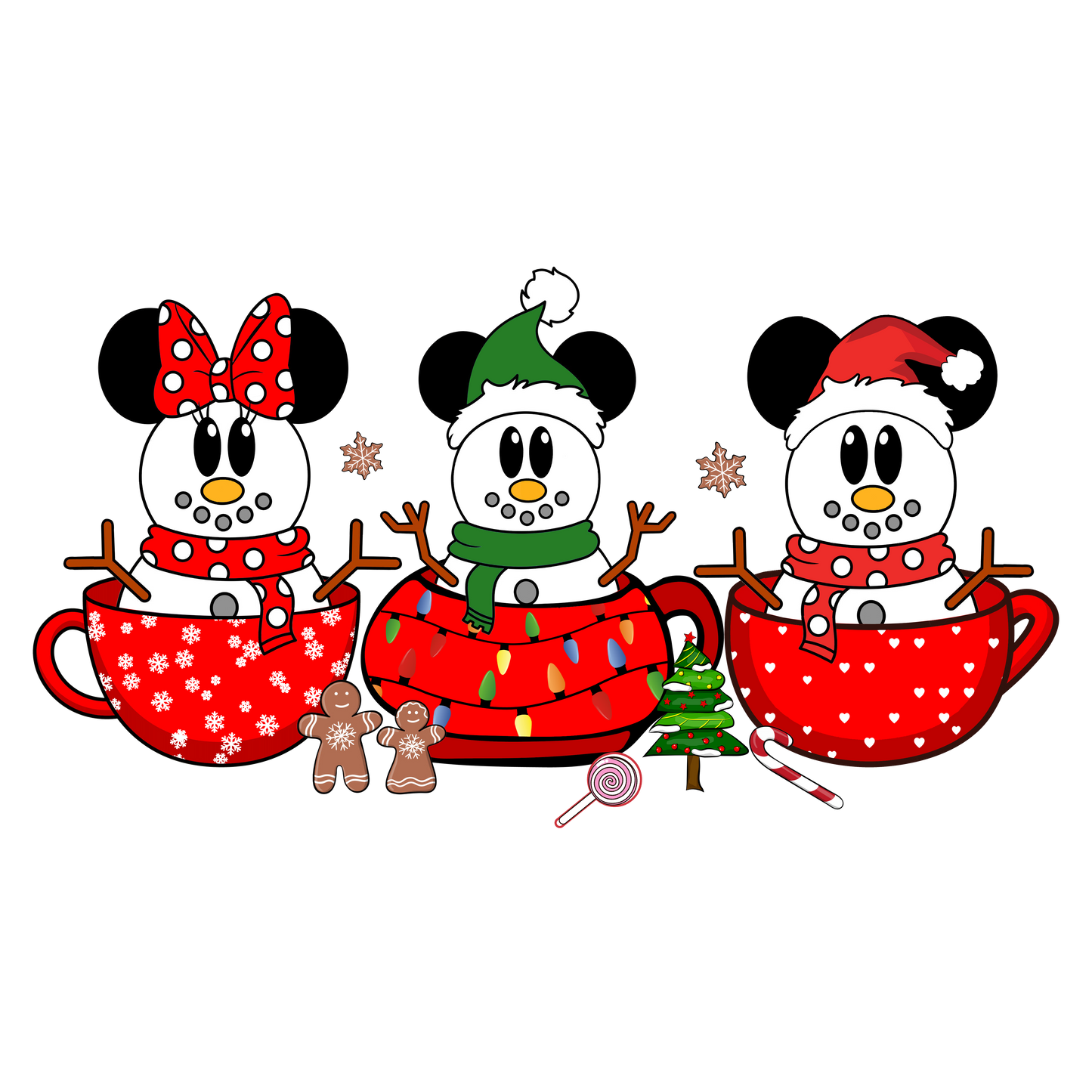 Snowman Trio
