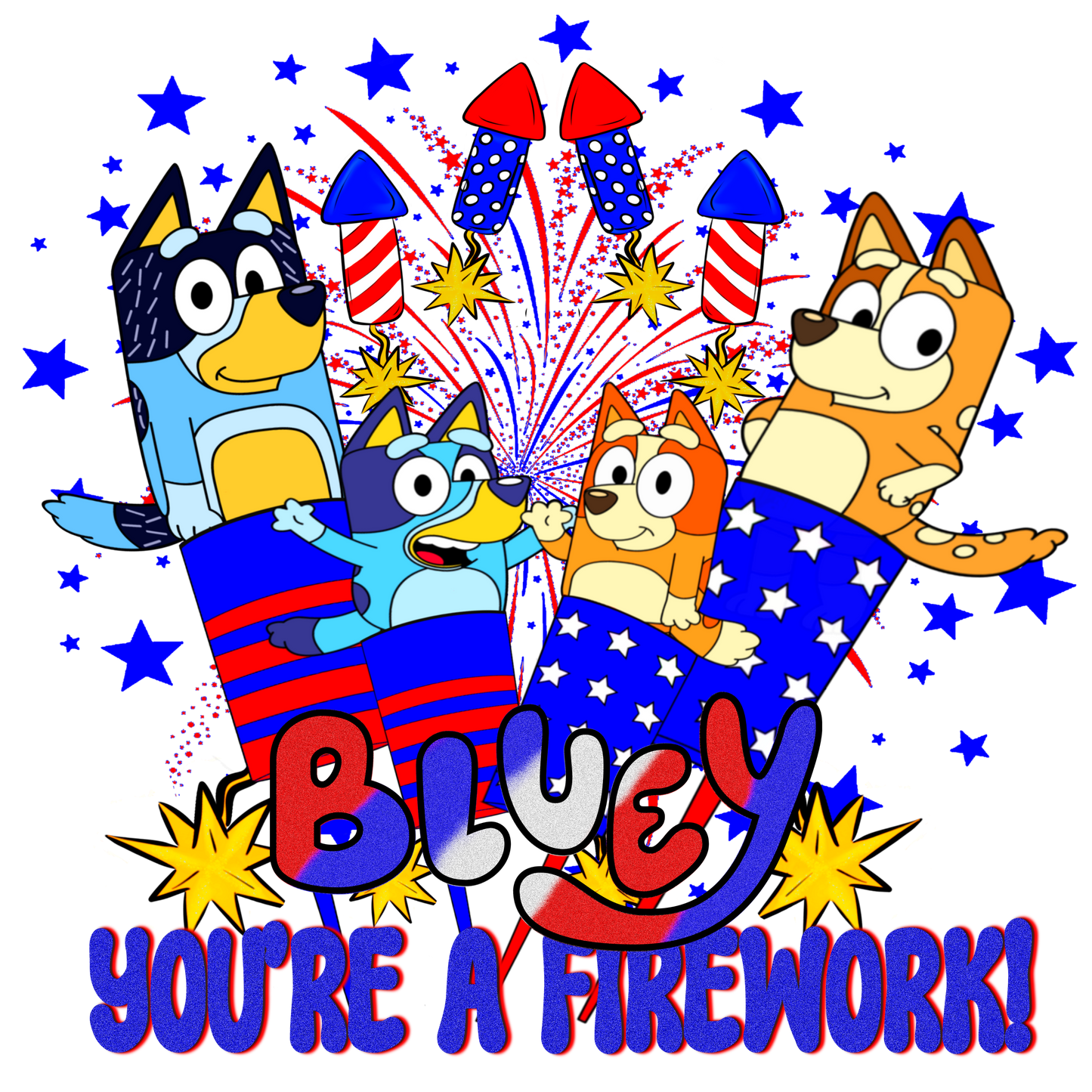 Bluey-You're a Firework