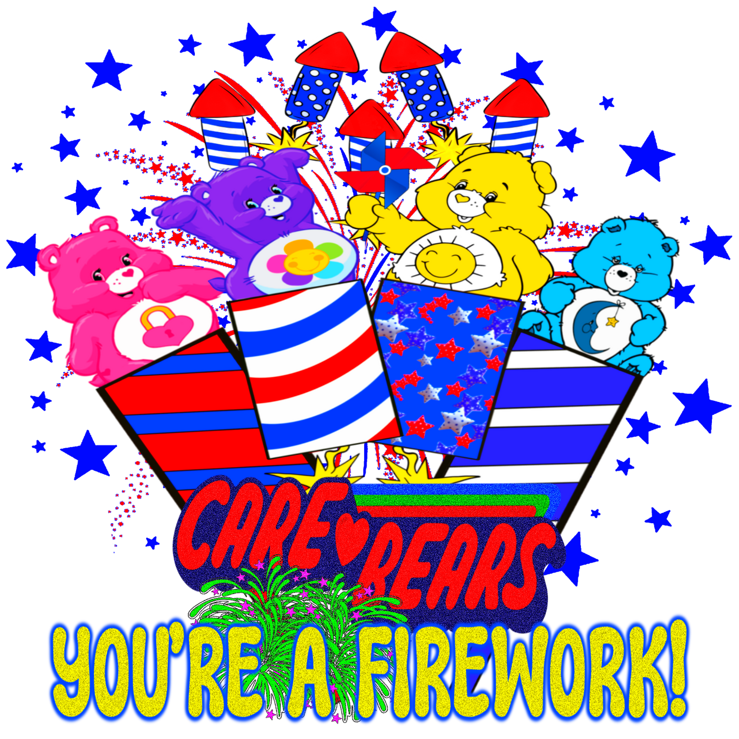 Care Bears- You're a Firework