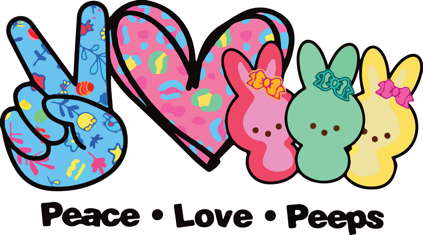 Peace Love Peeps