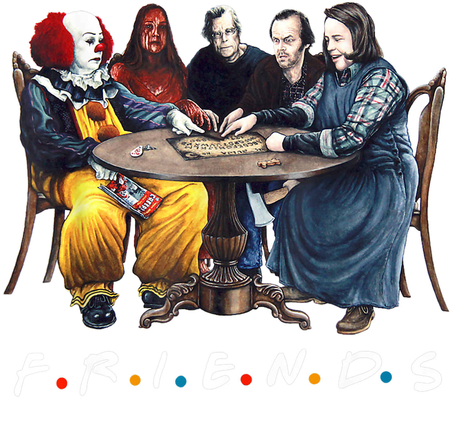 Friends- Horror Playing Cards