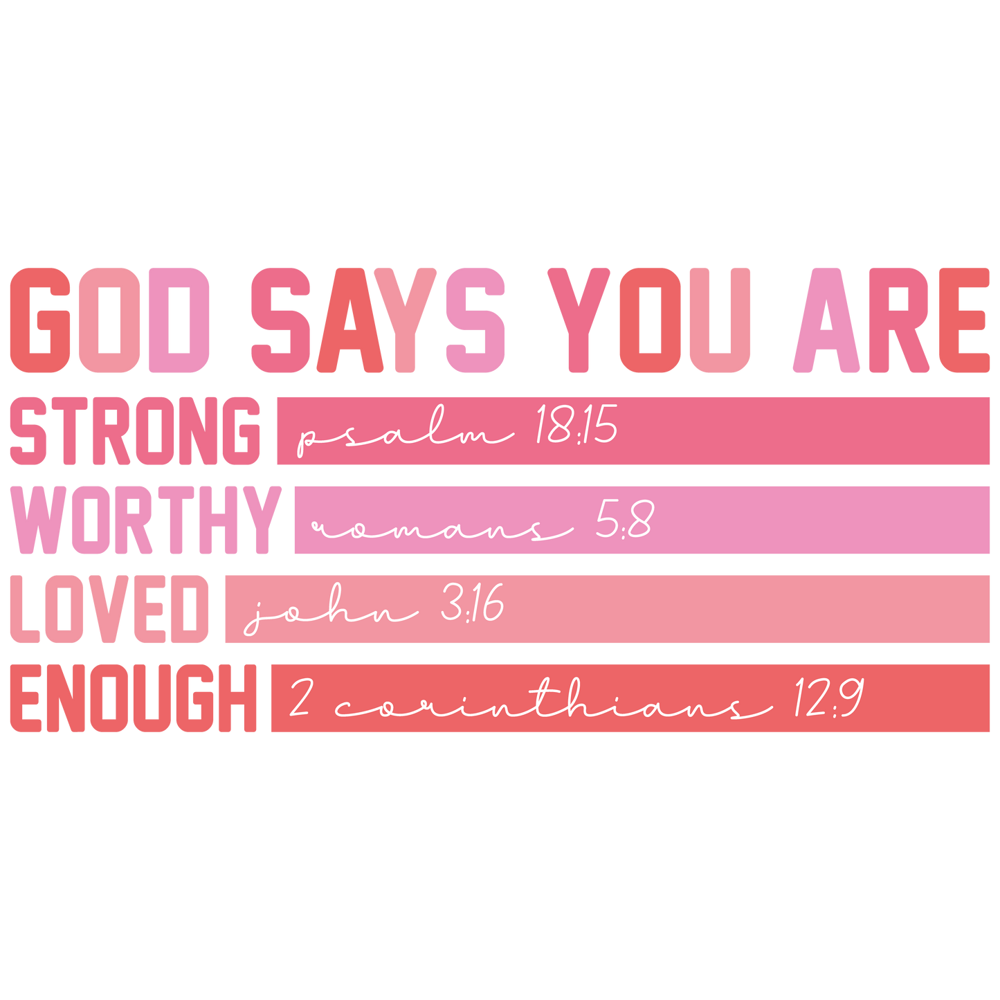 God says