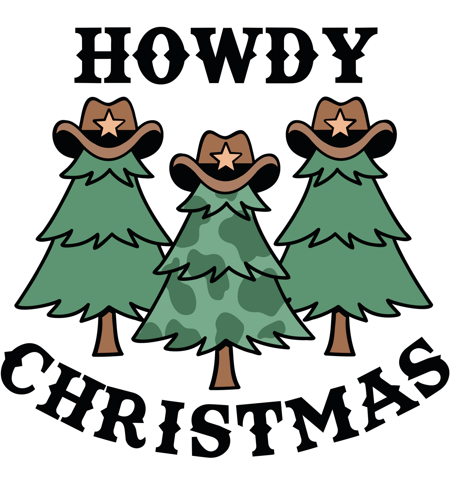 Howdy Christmas Tree