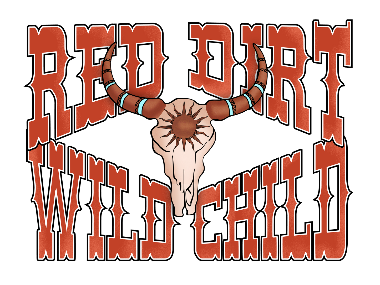 Red Dirt Wild Child- Pocket