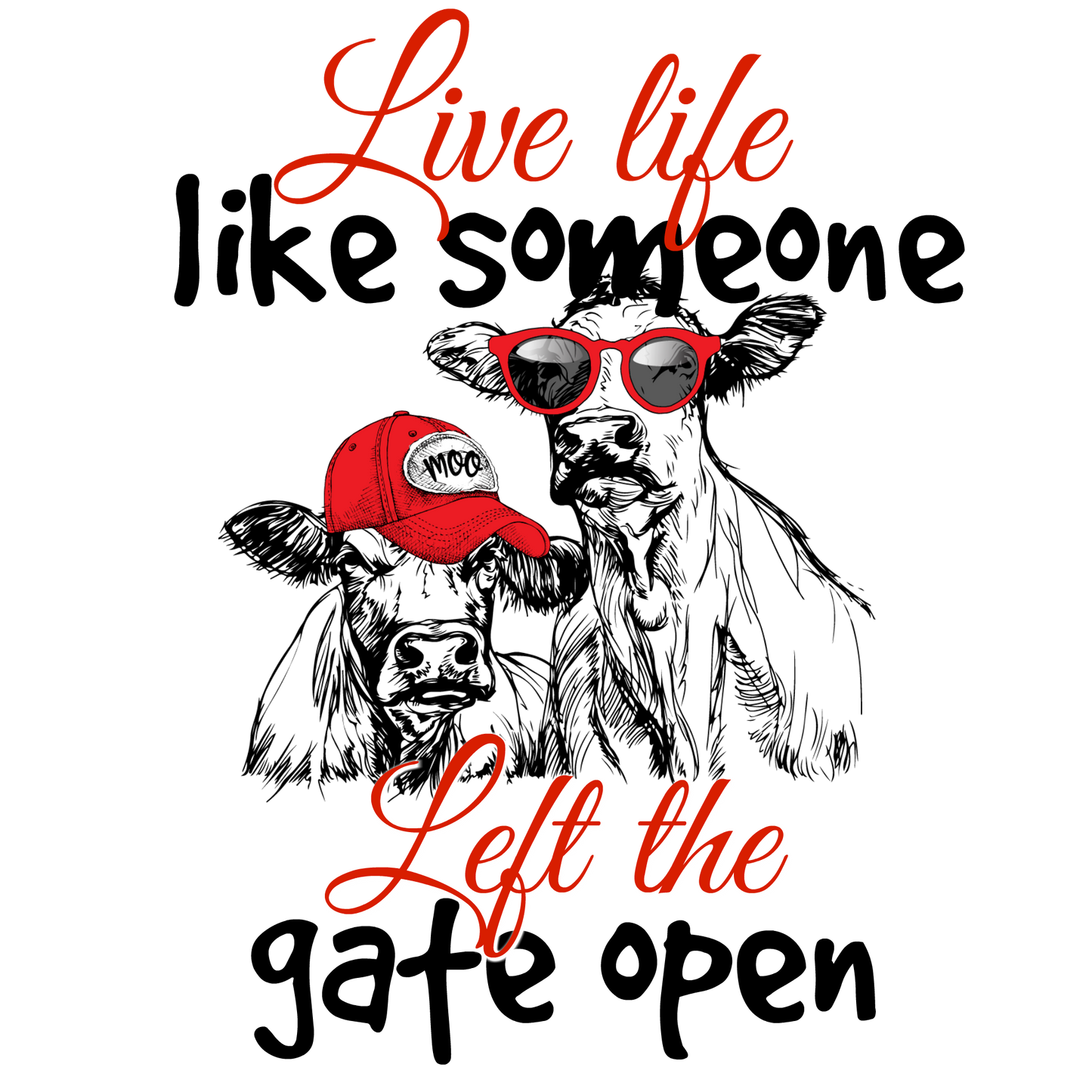 Left Gate Open