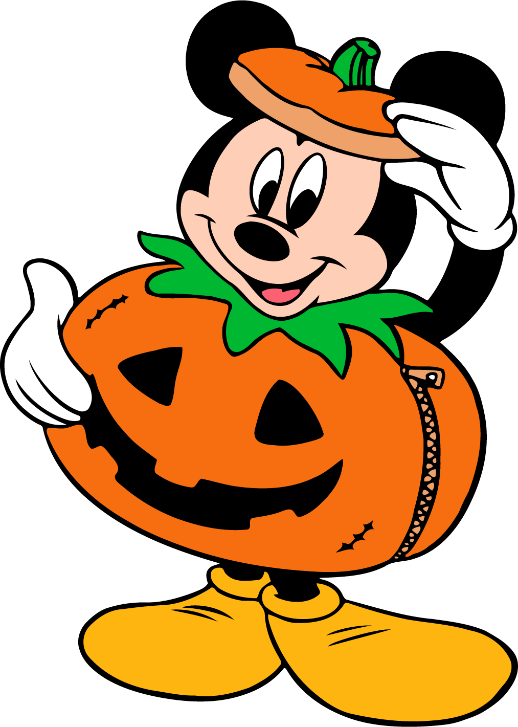Mickey Pumpkin 2