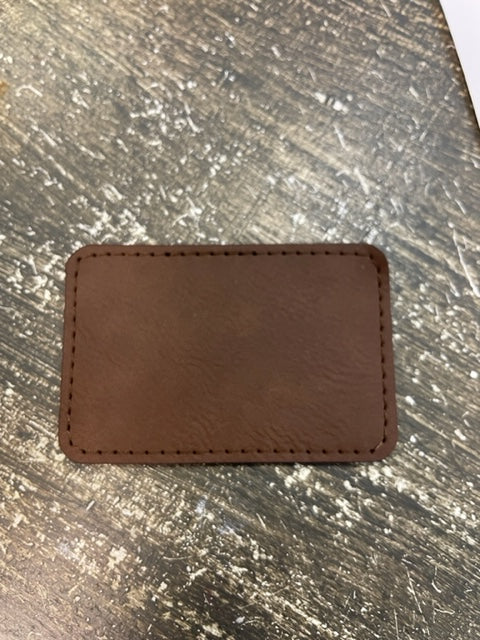 Genuine Leather Hat Patches