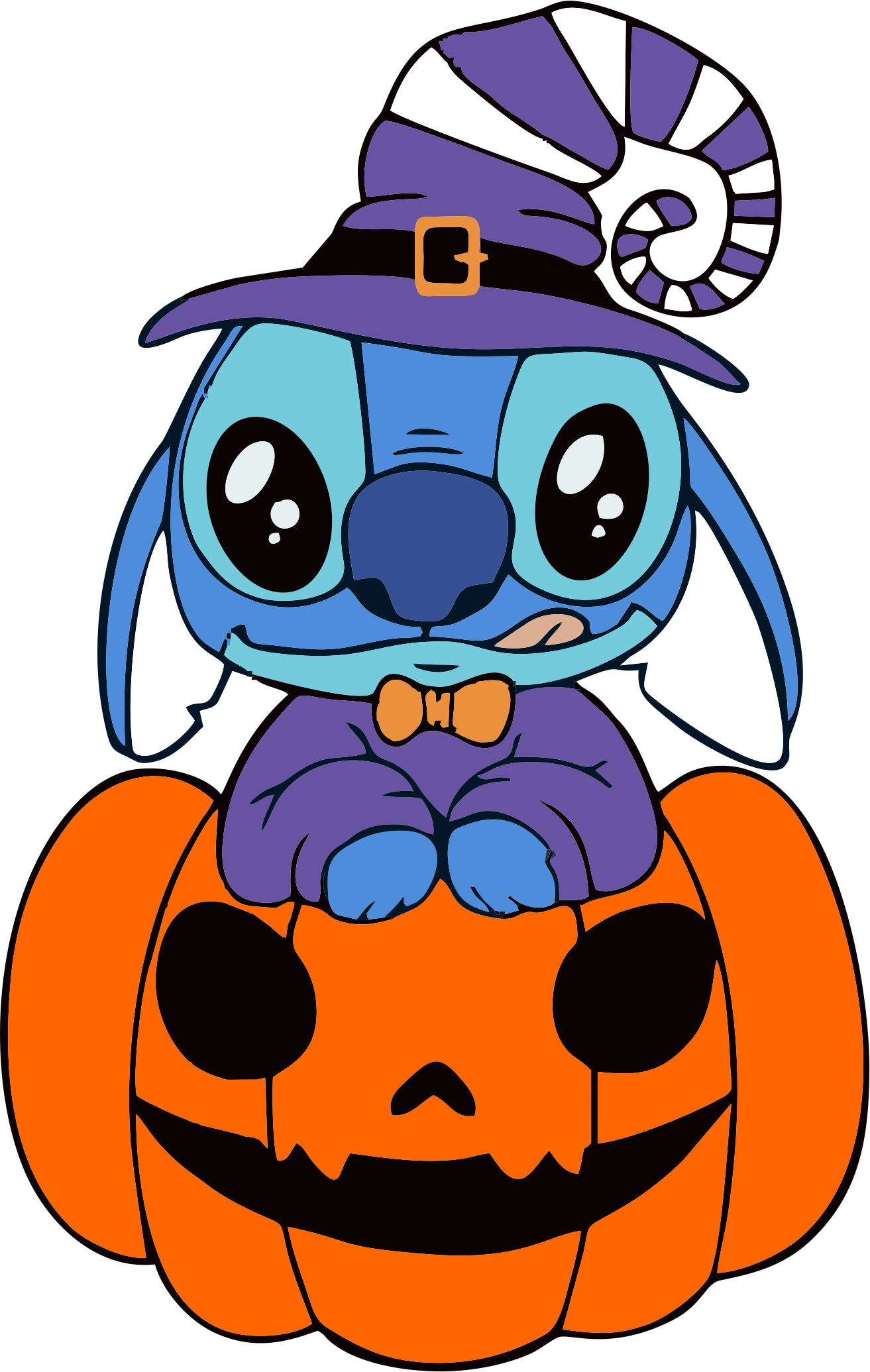 Stitch- Pumpkin – Hammertime's Custom Designs