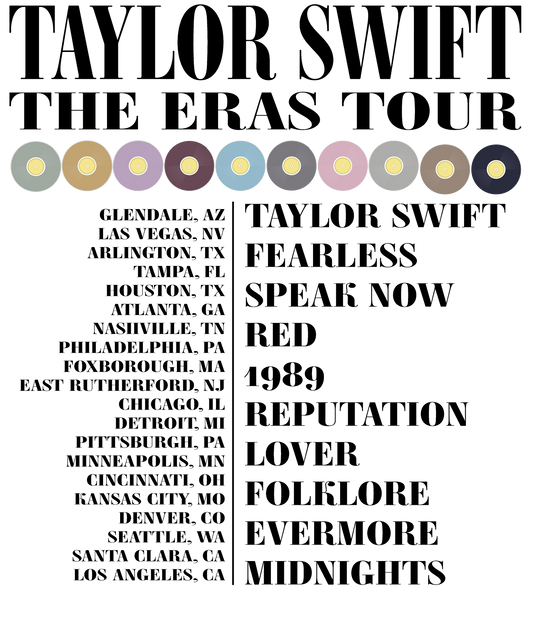 Eras Tour Dates
