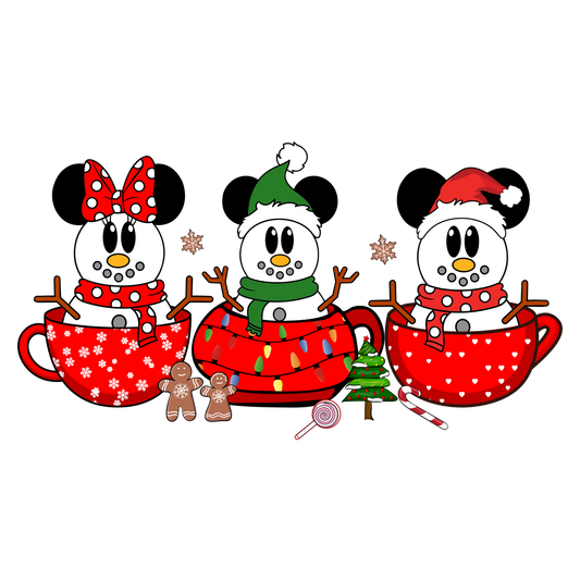 Snowman Trio
