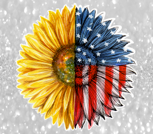 3D Flag Sunflower