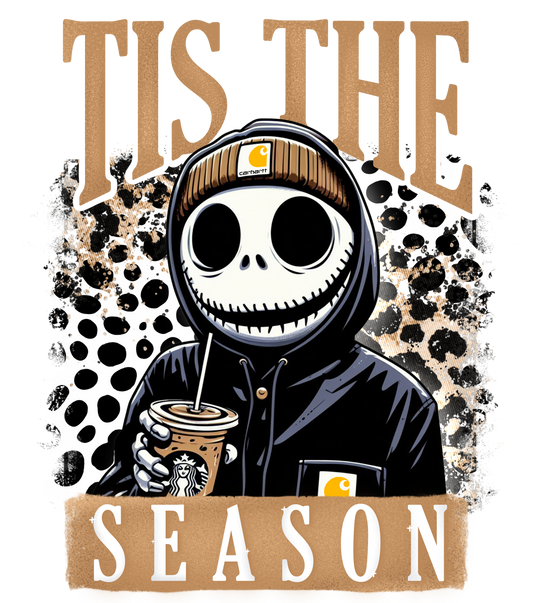 Tis The Season Jack Skellington Leopard