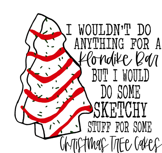 Christmas Tree Cakes Sketchy