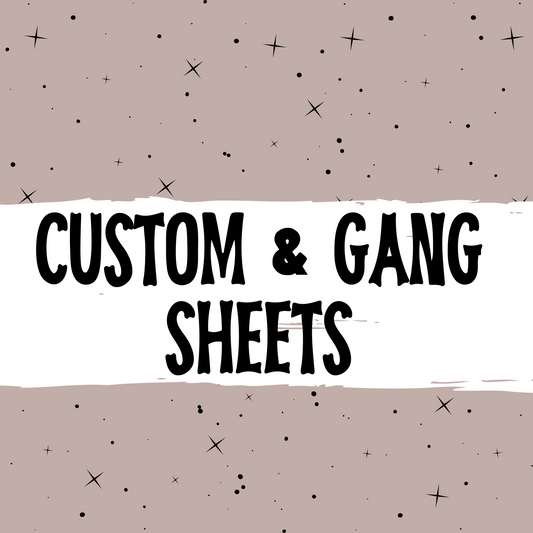 Custom DTF Gang Sheets