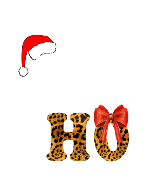 Cheetah Santas Favorite Ho Christmas