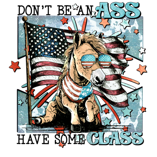 Don't Be an Ass