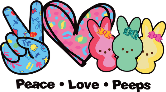 Peace Love Peeps