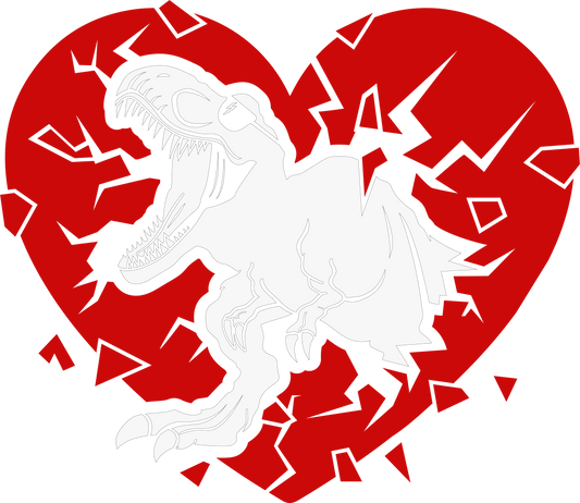 Heart, Crusher Dino white