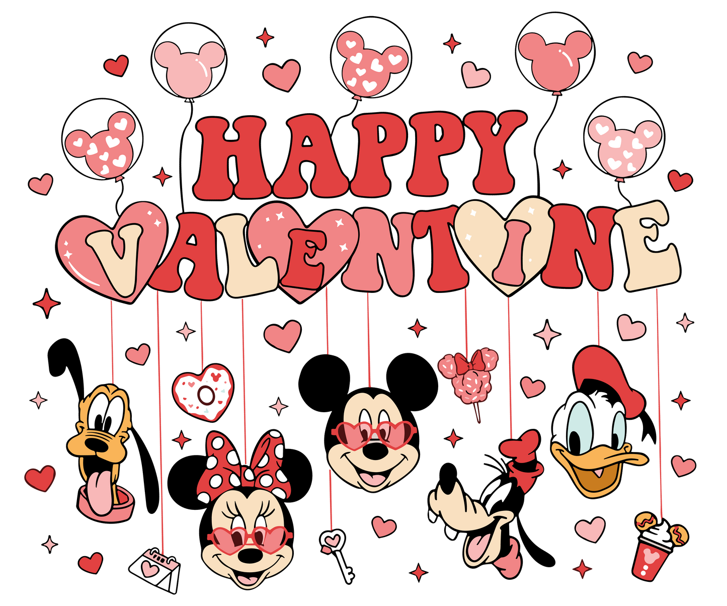 Happy Valentine's Mickey & Friends