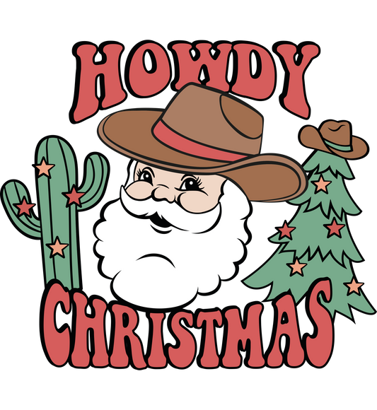 Howdy Christmas Santa