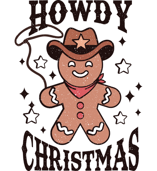 Howdy Gingerbread Glitter