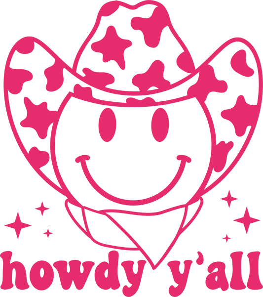 Howdy Y'all-Pink