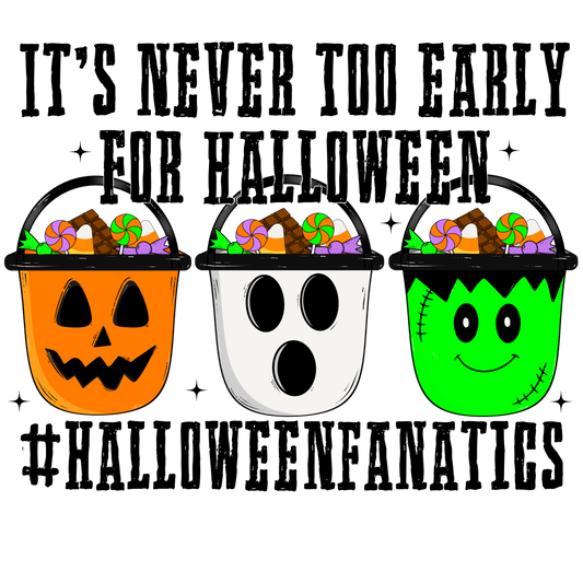 It's Never too Early for Halloween Fanatics