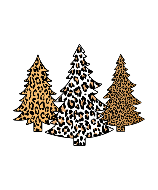 Christmas Tree Animal Print