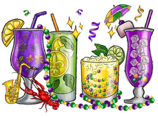 Mardi Gras Drinks