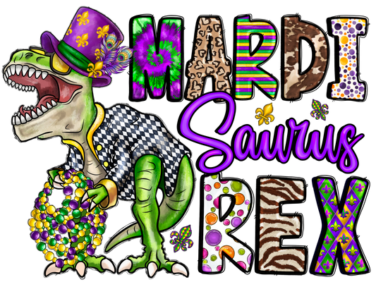 Mardi Gras Saurus Rex