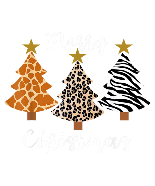 Christmas Tree Animal prints