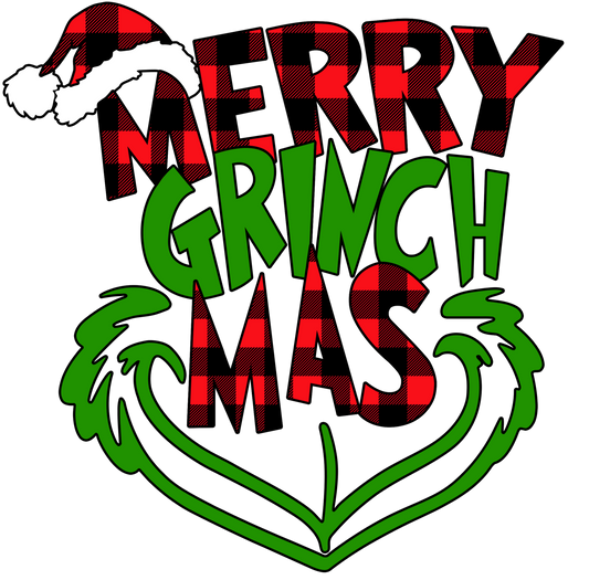 Merry Grinchmas Plaid