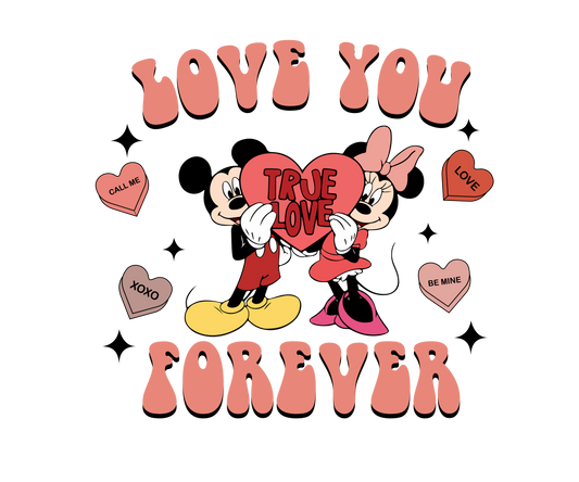 Mickey & Minnie Love You