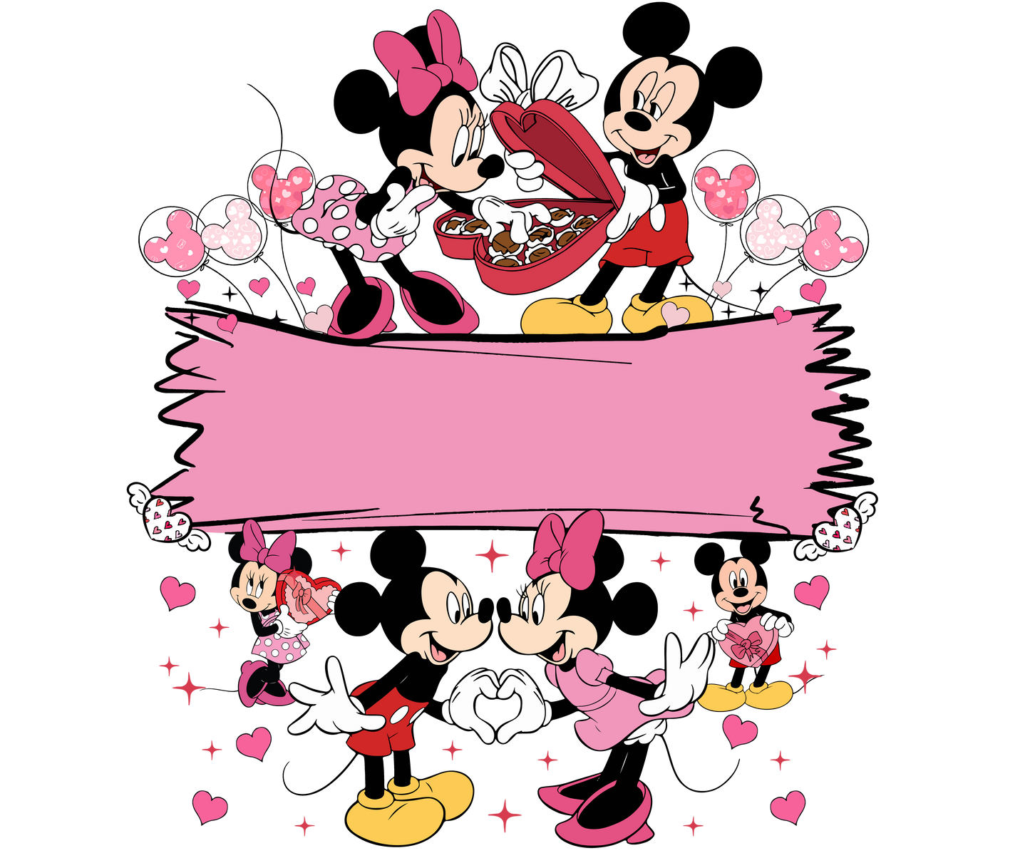 Mickey & Minnie Banner