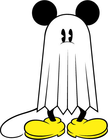 Mickey Mouse Ghost – Hammertime's Custom Designs