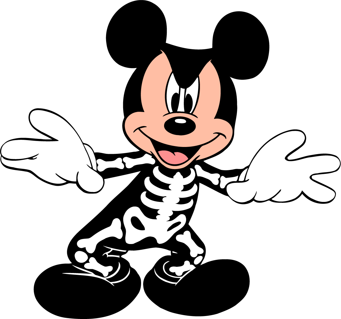 Mickey Mouse Skeleton