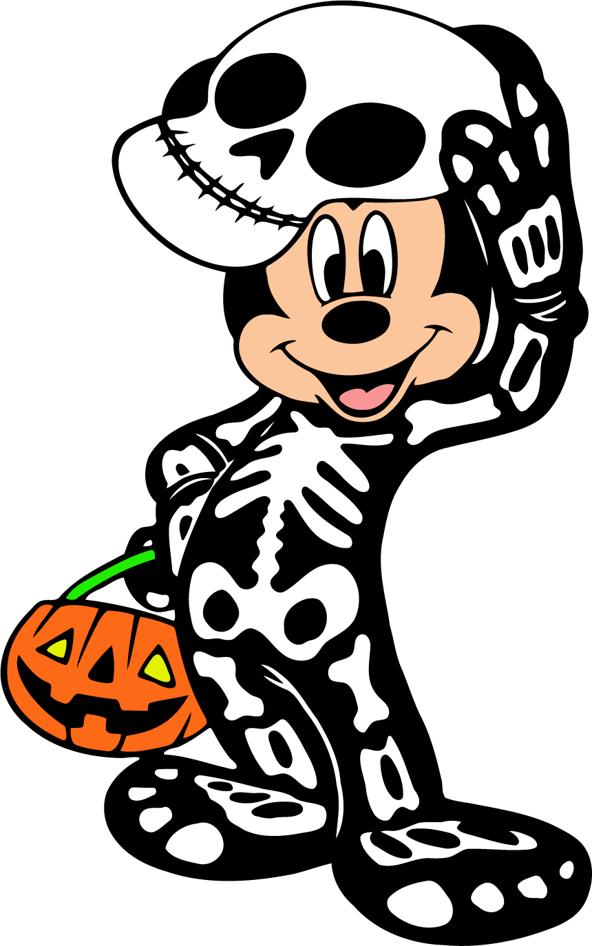 Mickey Mouse Skeleton 2