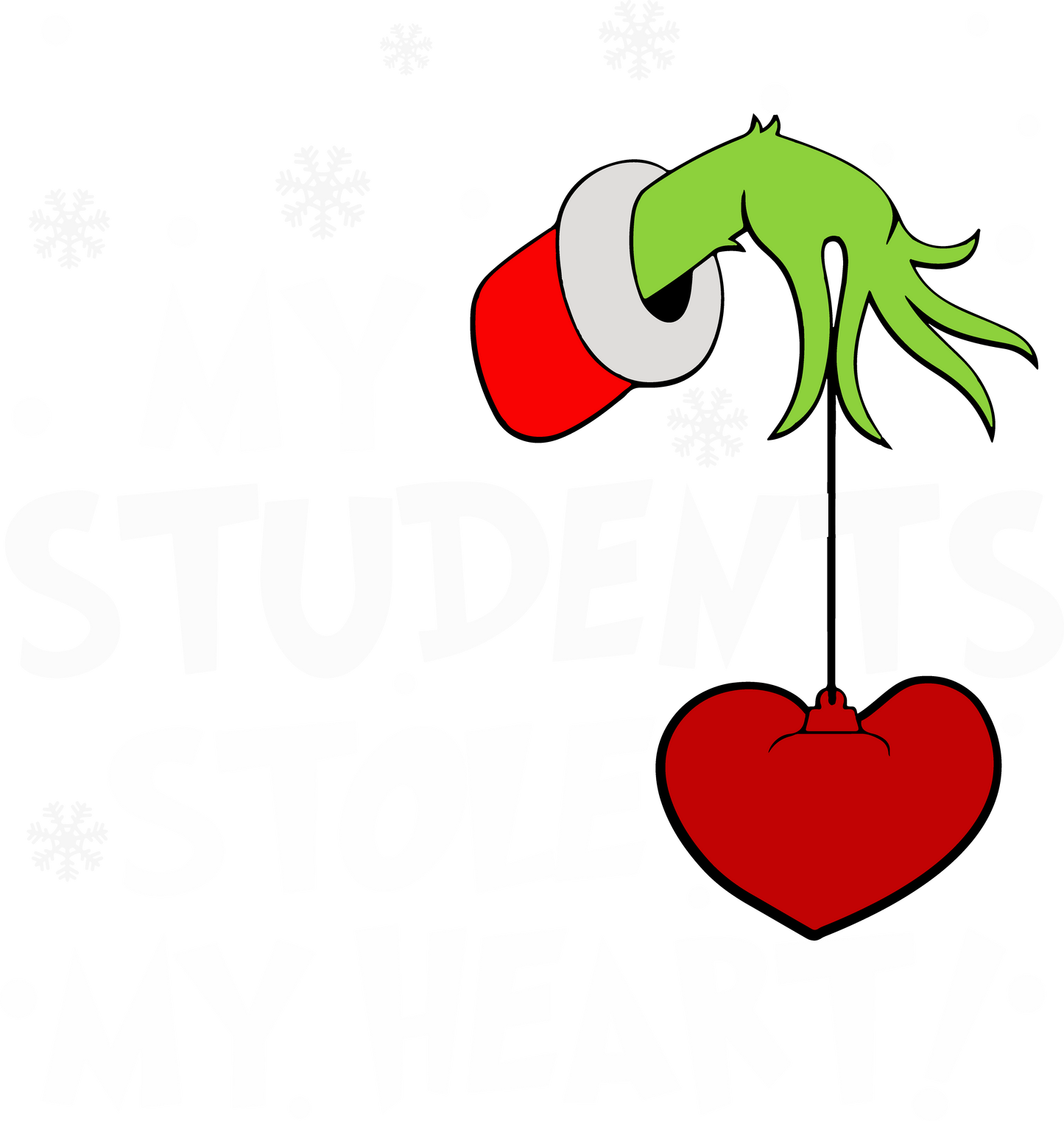 My Students Grinch Heart