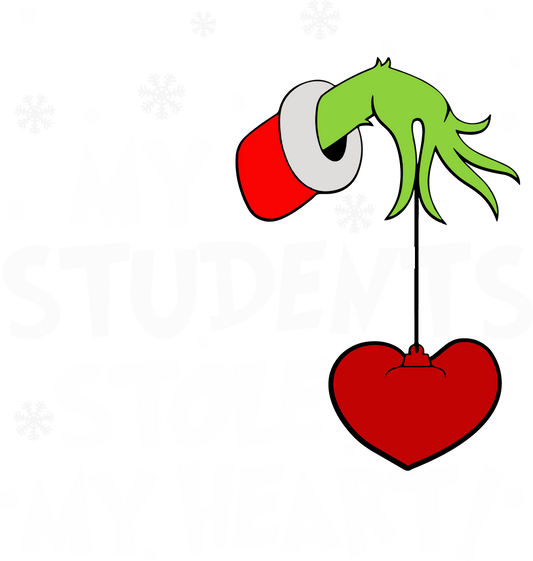 My Students Grinch Heart