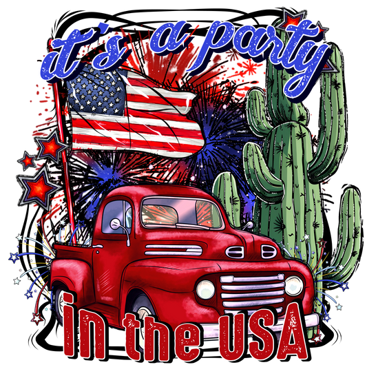 Party in the USA- Red Truck