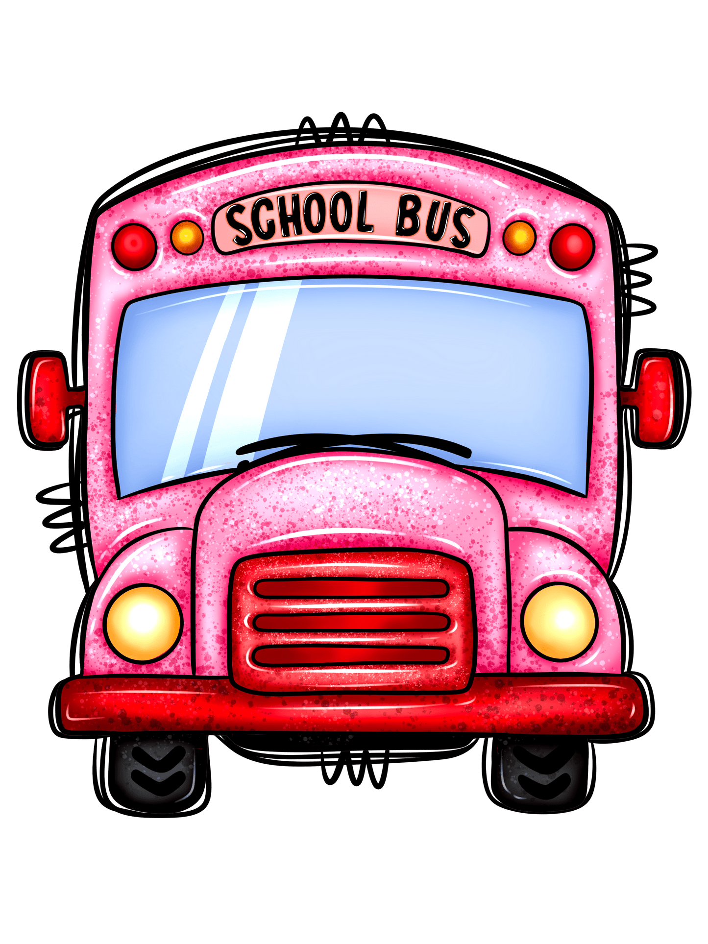 Pink School Bus