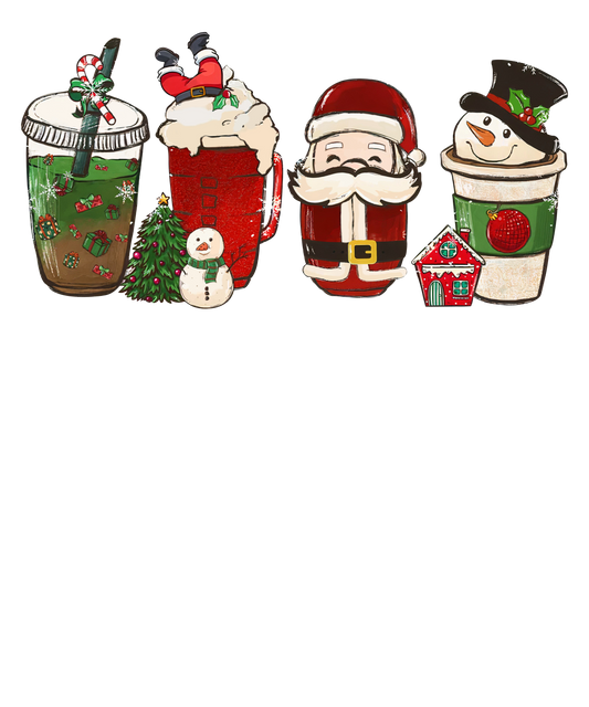Santa & Snowman