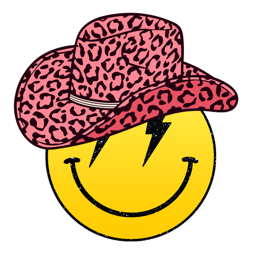 Smiley Bolt w/ Cowboy Hat