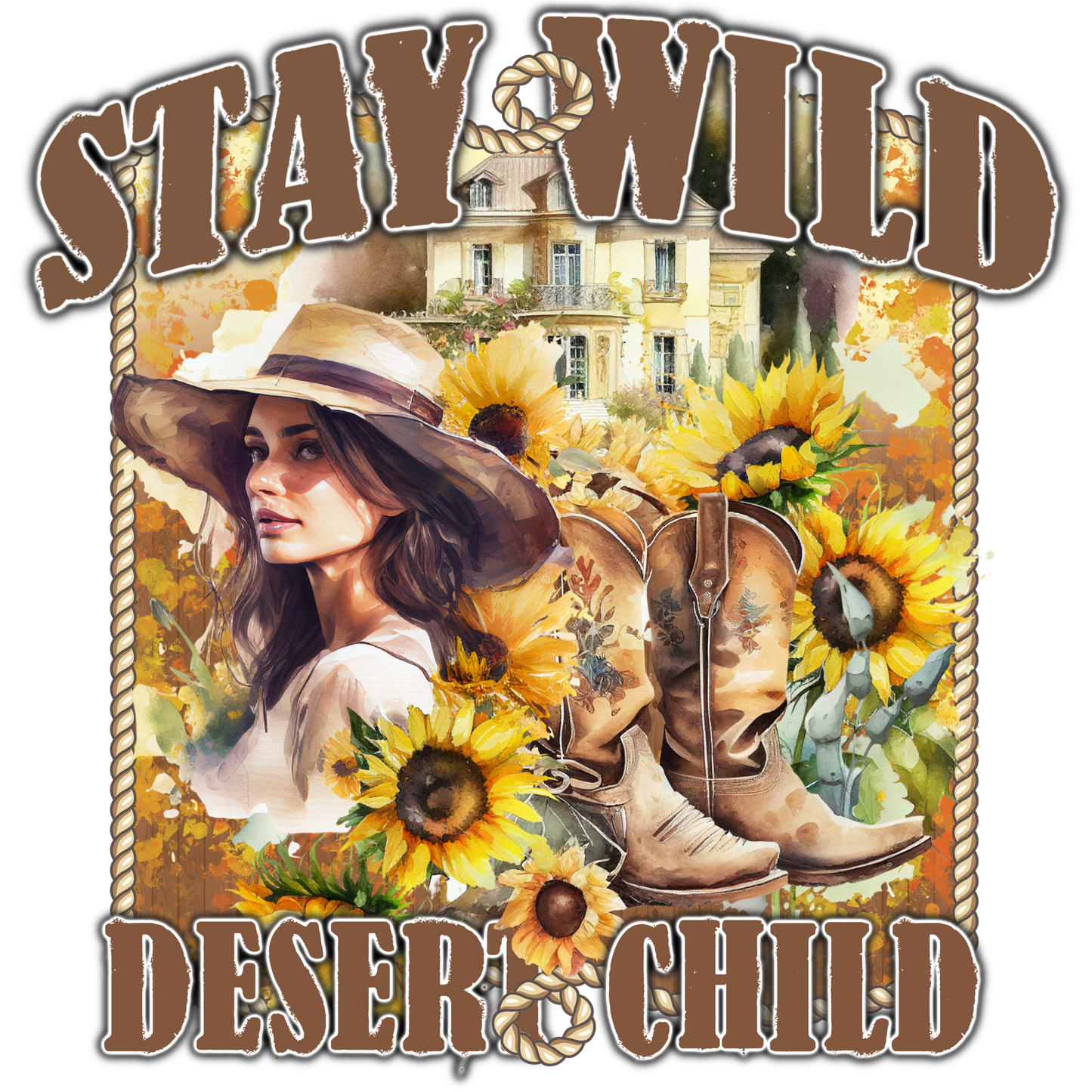 Stay Wild Desert Child