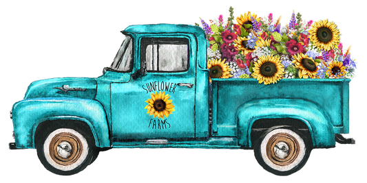 Sunflower Truck