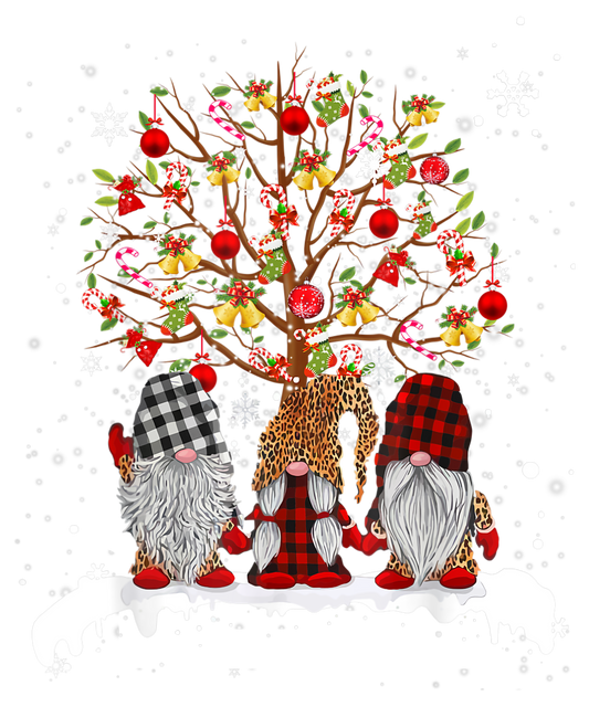 Three Gnomes & Tree Lights