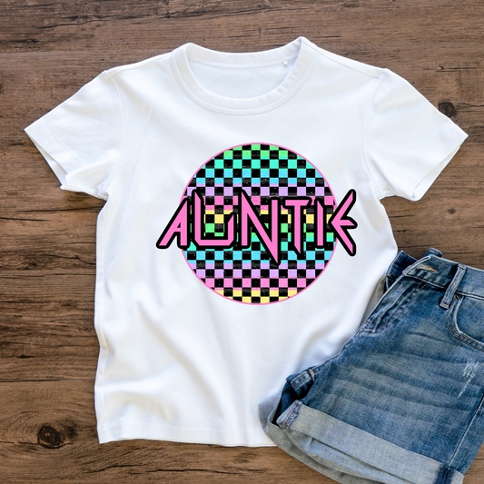 Auntie Checkered Pastel