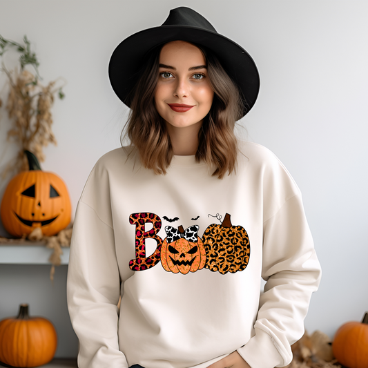 Boo Cow Print