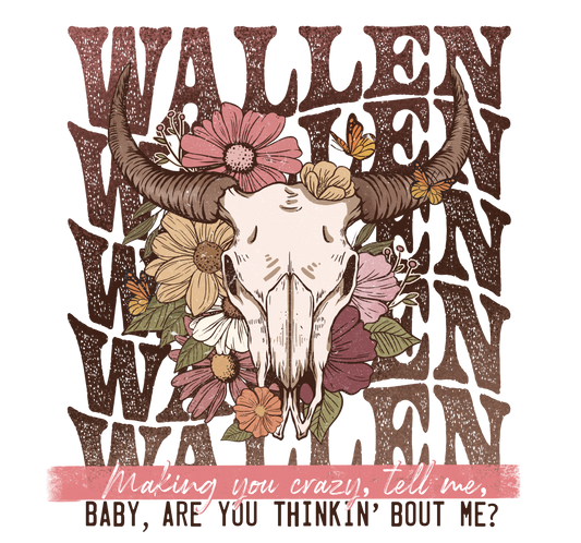 Wallen Stacked w/ Flowers
