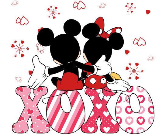 Mickey & minnie XoXo